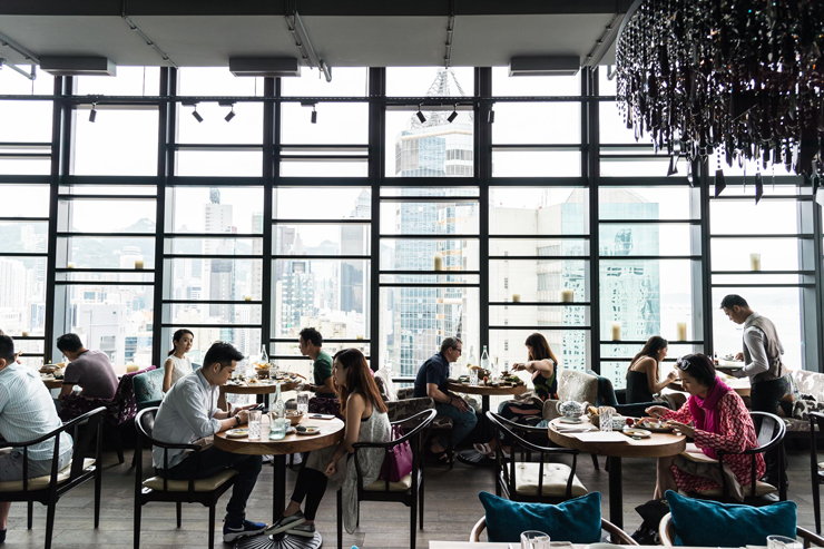 Brunch with a view at Seafood Room