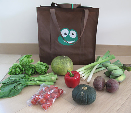 GREEN LITTLE FROG : organic fruits and veggies at your doorstep!
