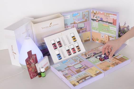 Start a healthy life with YOUNG LIVING AROMA ROUTINE BOX: