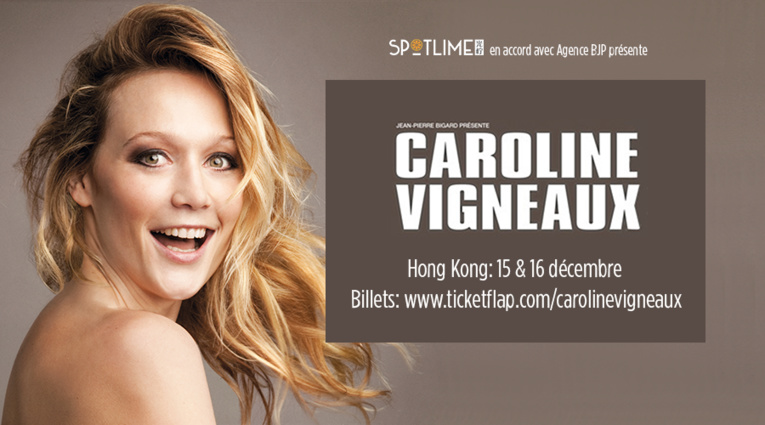 ONE WOMAN SHOW! Caroline Vigneaux in Hong Kong on 15th and 16th December ONE WOMAN SHOW! Caroline Vigneaux in Hong Kong on 15th and 16th December