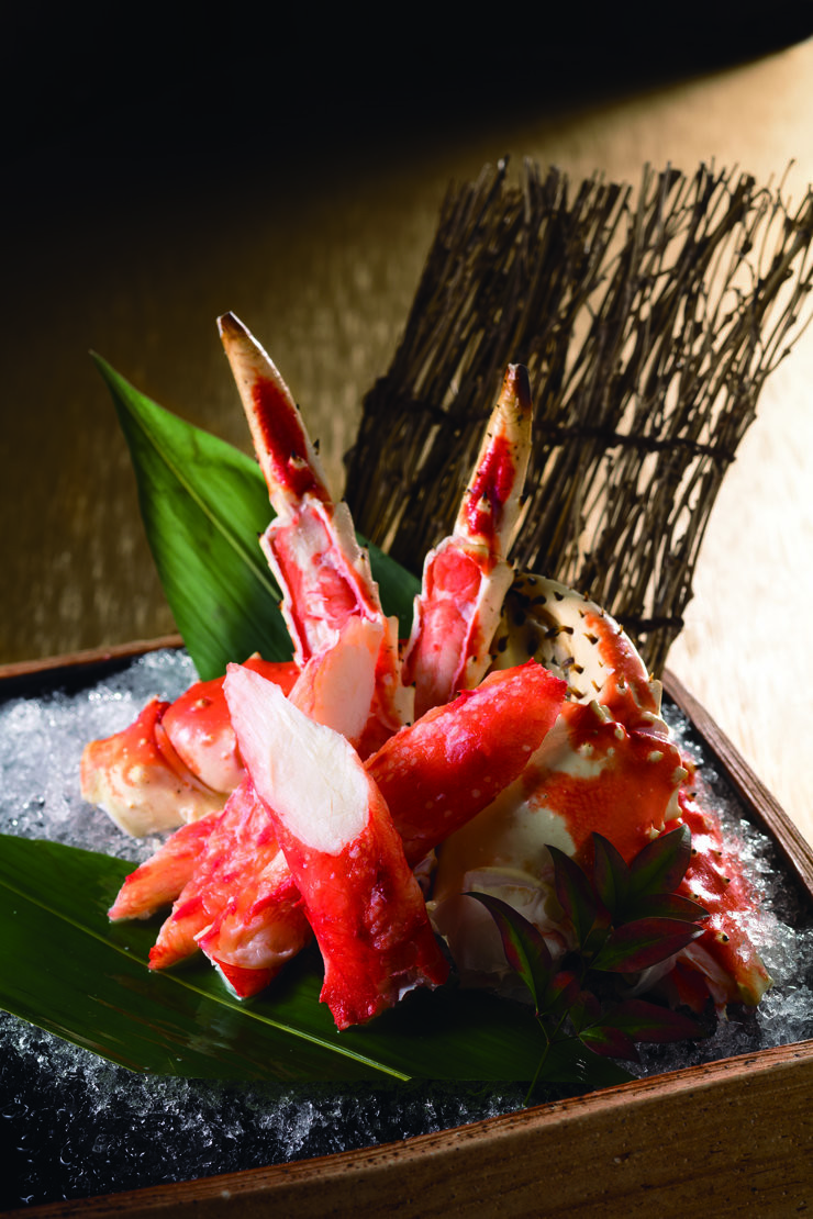 Seasonal seafood at sen-ryo Seasonal seafood at sen-ryo