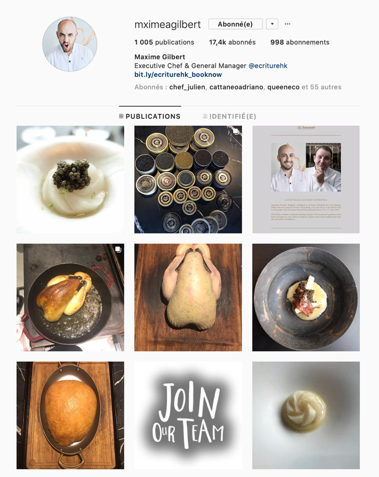 5 French Chefs based in Hong Kong to follow-on Instagram for a daily fix of yummy things 5 French Chefs based in Hong Kong to follow-on Instagram for a daily fix of yummy things
