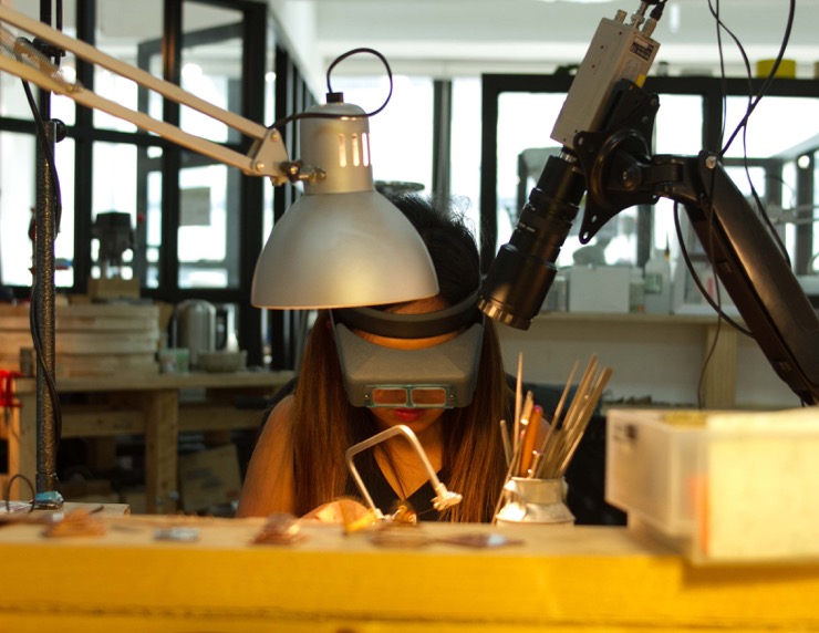 Hatton Jewellery Institute, learning the art of making jewels