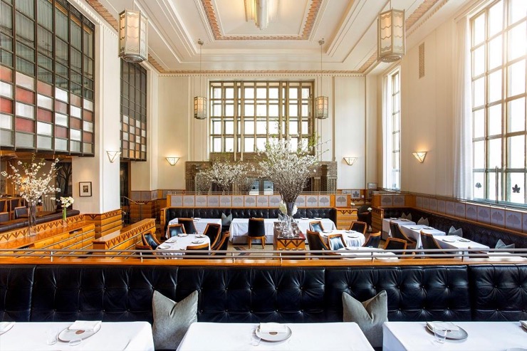 Eleven Madison Park, spectacular Michelin Star dining across the street from the Flat Iron building
