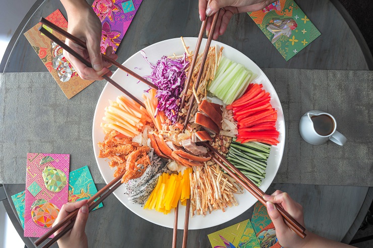 Lo Hei at Run, St. Regis Hong Kong