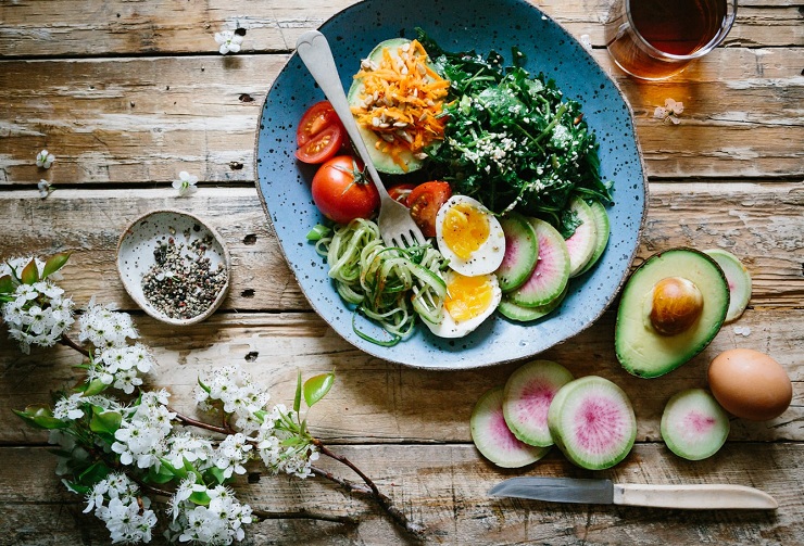 Mindful eating while working from home