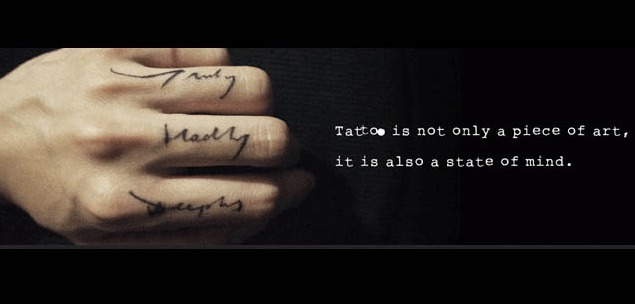 Get a tattoo! Get a tattoo!