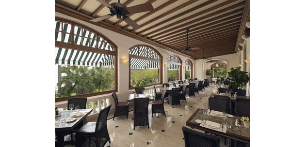 The Verandah: Just like in the South of France… The Verandah: Just like in the South of France…