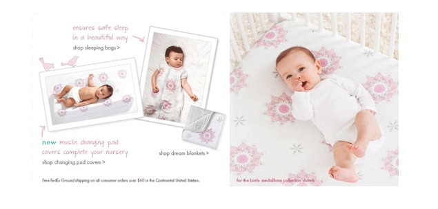 Aden + Anais: delightful muslin swaddles!