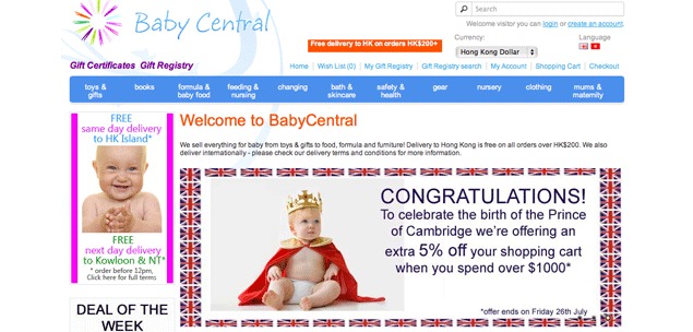 Baby Central: the new e-hangout of (future) parents!