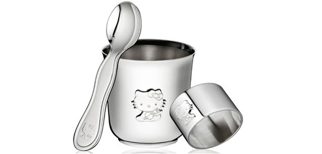 A "kawaii" birth gift by Christofle A "kawaii" birth gift by Christofle