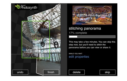 360˚ views with Photosynth 360˚ views with Photosynth