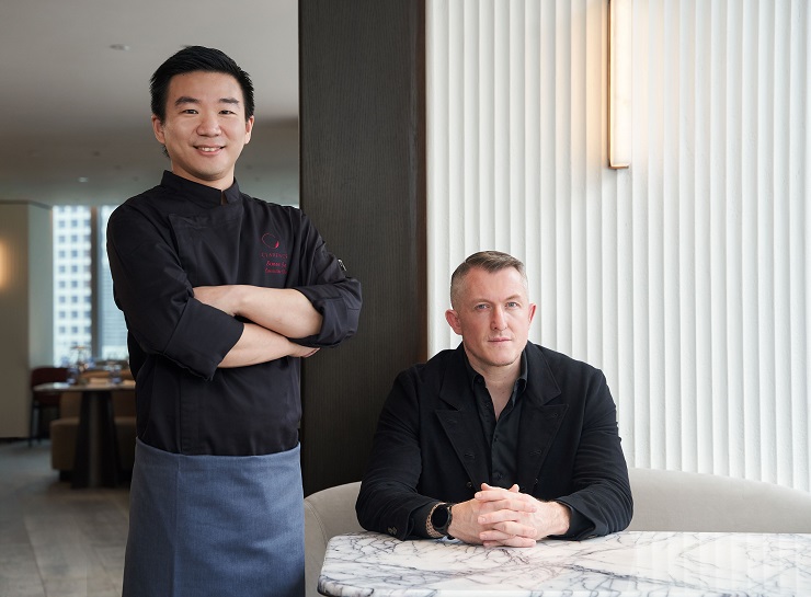 Clarence: contemporary French cuisine meets Asian cooking methods