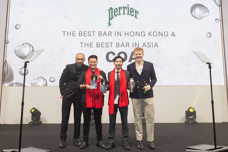Hong Kong’s Coa Leads Asia’s 50 Best Bars Awards