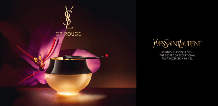Partner News : YSL : OR ROUGE – The Ultimate Luxury Skincare