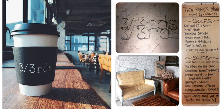 3/3rds: the hidden cafe in Wong Chuk Hang 3/3rds: the hidden cafe in Wong Chuk Hang