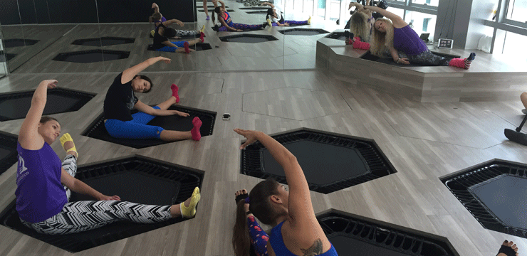 Live a bit of a dancers’ dream with the new BounceLimit class: DanceBounce