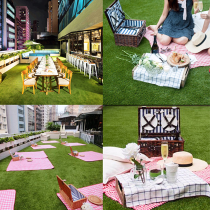 URBAN PARK: Picnic on the lawn in the heart of TST