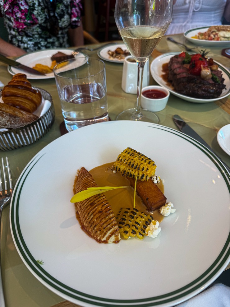 Terrace Boulud just launched its weekend brunch. And I was among the first guests to dig in.