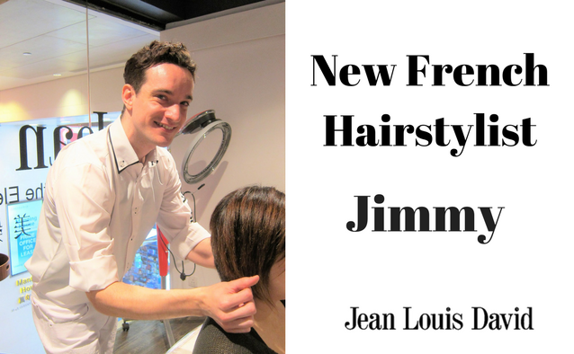 Jimmy, new French Hair Stylist at Jean-Louis David 