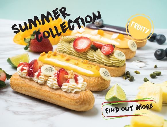 L’ÉCLAIR DE GÉNIE : new fruity summer collection