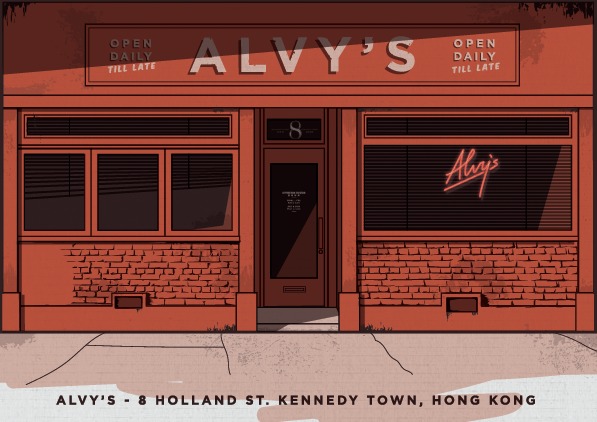 Alvy's, the best pizzas  in Hong Kong