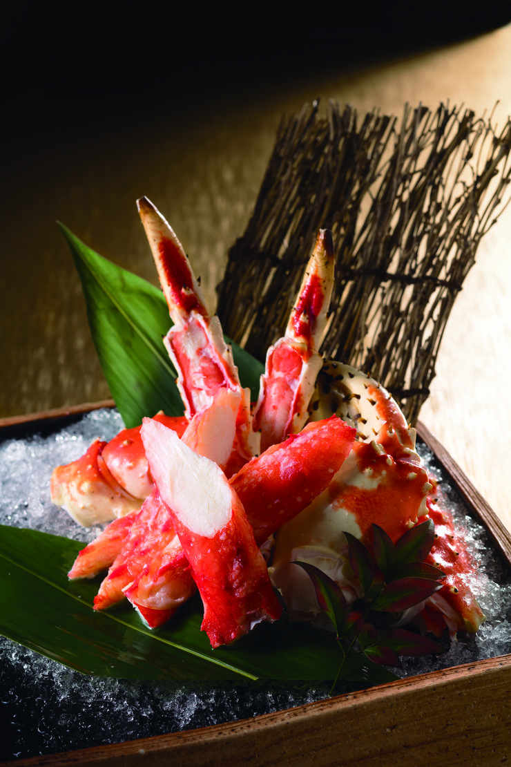 Seasonal seafood at sen-ryo