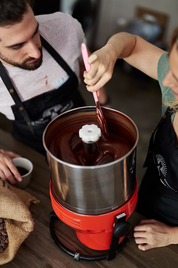 In conversation with ... Céline and Amit, founders of Conspiracy Chocolate In conversation with ... Céline and Amit, founders of Conspiracy Chocolate