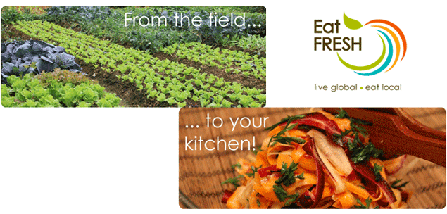 Eat Fresh : Help yourself to organic veggies! Eat Fresh : Help yourself to organic veggies!
