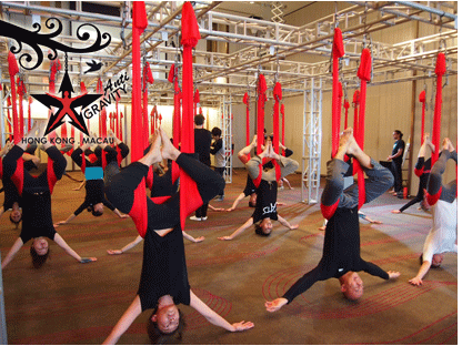 AGY: The yoga that turns you upside down! AGY: The yoga that turns you upside down!