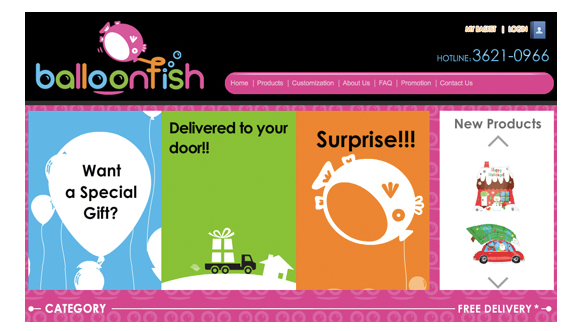 Festive balloons! Festive balloons!