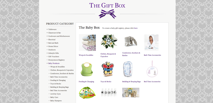 The baby box! The baby box!