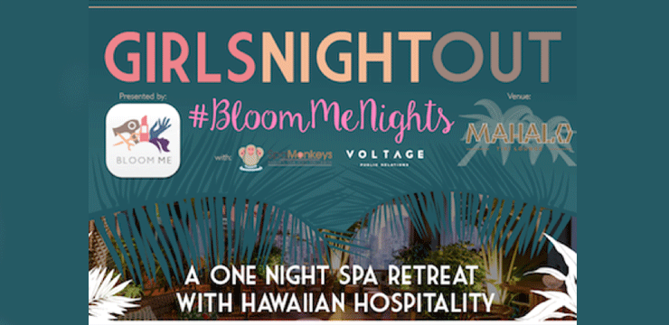 An evening of cocktails & pampering An evening of cocktails & pampering