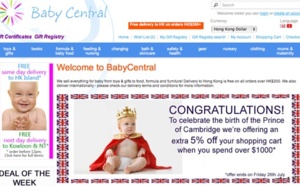 Baby Central: the new e-hangout of (future) parents!