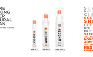 Keep your phones and tablets clean with Whoosh!
