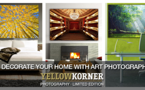 Yellow Korner, art photography in your own home!