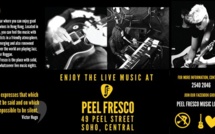 Good music all week long at the Peel Fresco...