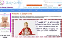 Baby Central: the new e-hangout of (future) parents!