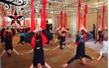 AGY: The yoga that turns you upside down!
