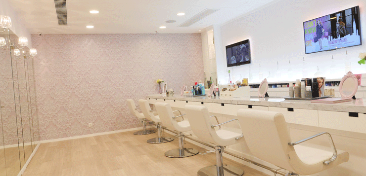 Girly party avec airplay blow dry bar