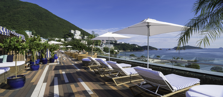 Sea, cabana and sun Sea, cabana and sun