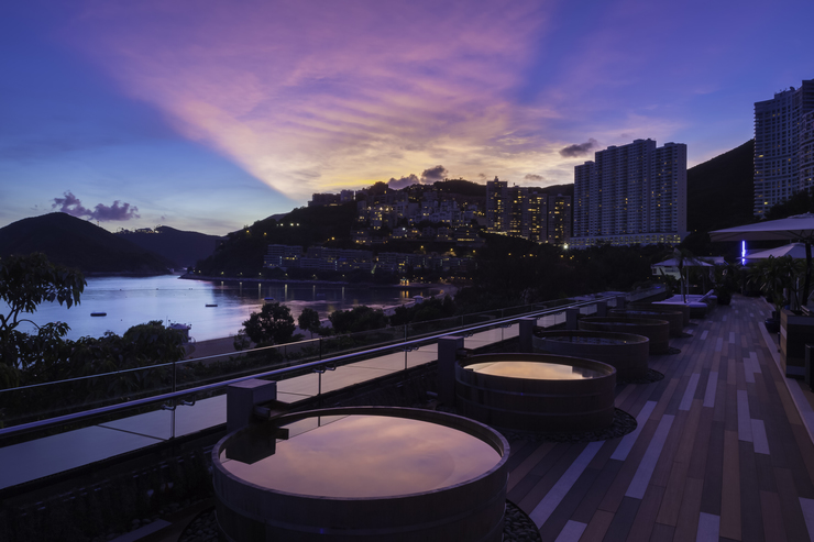 Sea, cabana and sun Sea, cabana and sun