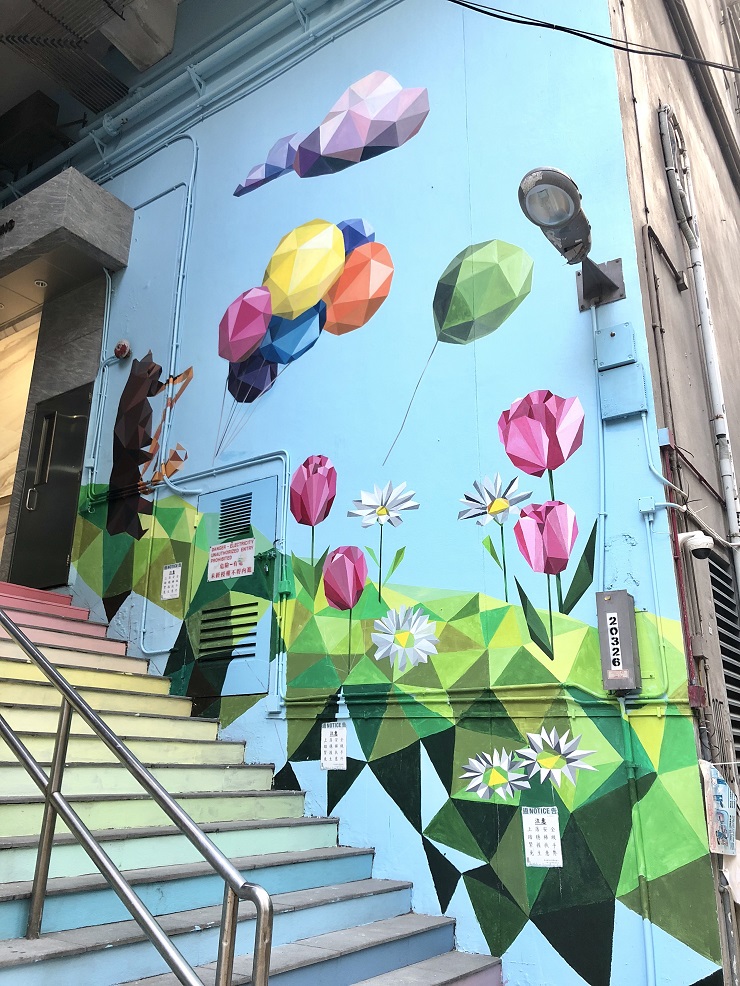 ARTLANE – un projet urbain qui met de la couleur sur les murs de Hong Kong