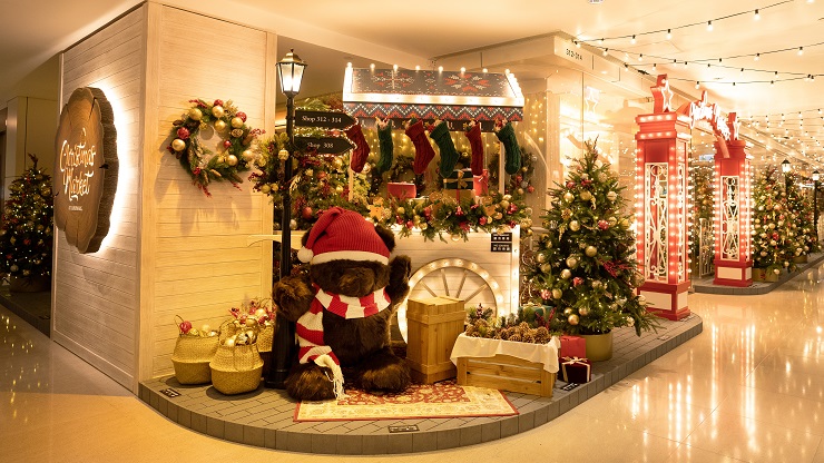 Un marché de Noël traditionnel en plein cœur de Central Un marché de Noël traditionnel en plein cœur de Central