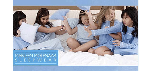 Pyjamas party avec Marleen Molenaar Sleepwear