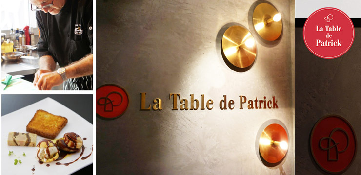La Table de Patrick : la nouvelle adresse de Patrick Goubier