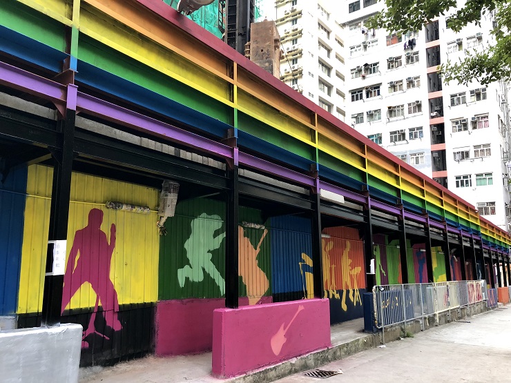 ARTLANE – un projet urbain qui met de la couleur sur les murs de Hong Kong