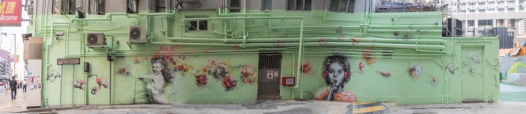 ARTLANE – un projet urbain qui met de la couleur sur les murs de Hong Kong