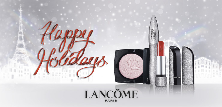 News partenaire : Soyez rayonnante pour les fêtes grâce à Lancôme !