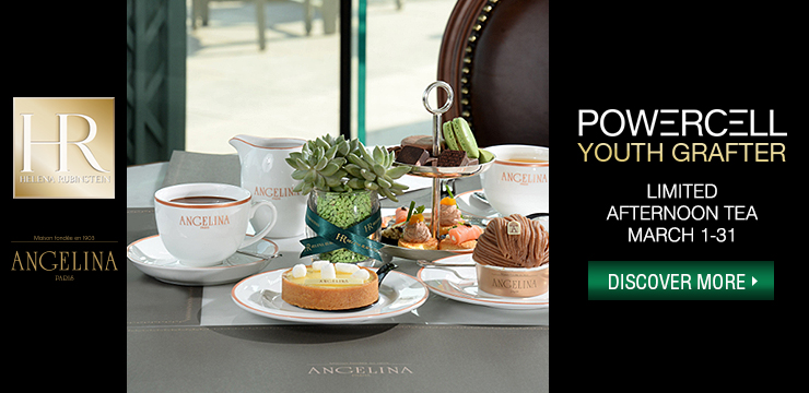 News partenaire - HELENA RUBINSTEIN x Angelina présentent le "Youth Grafter Afternoon Tea"